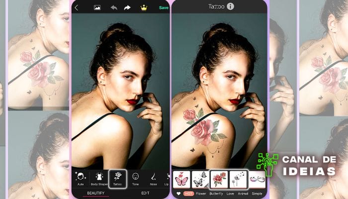 Conheça apps que simulam tatuagens